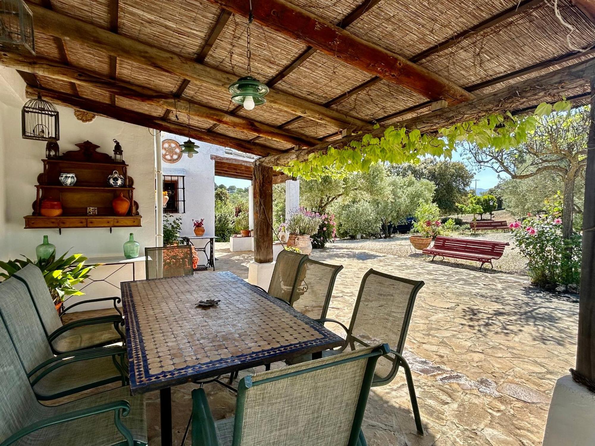 Refugio Andaluz Con Piscina Entre Olivos Villanueva de Tapia Buitenkant foto