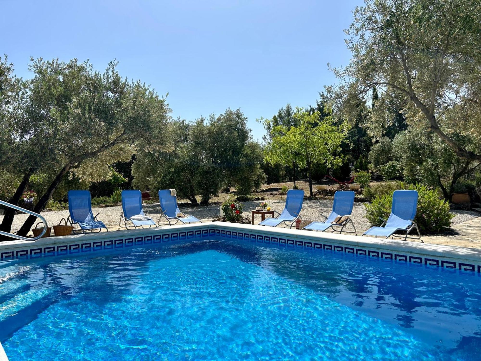 Refugio Andaluz Con Piscina Entre Olivos Villanueva de Tapia Buitenkant foto